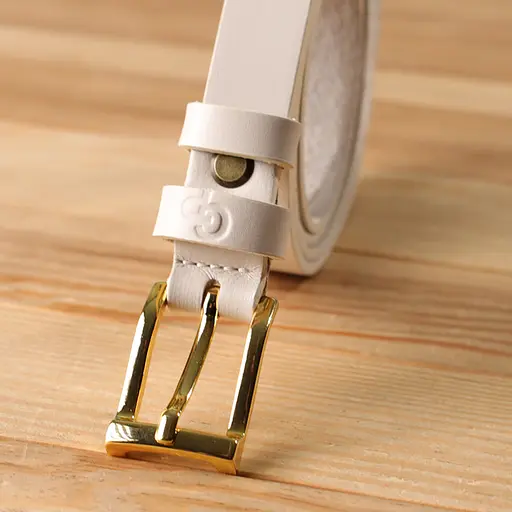 Ремінь шкіряний Grande Pelle для жінок 120х2 см красивий тонкий acs0029632 - фото 9