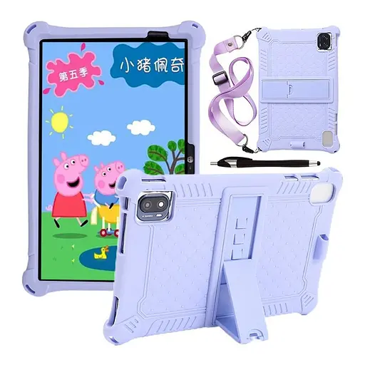 Чохол SoftGel Kids дитячий Teclast P25 p25t Фіолетовий - фото 2