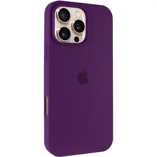 Чехол Epik Silicone Case Full Protective AA для Apple iPhone 16 Pro 6.3 Фиолетовый/Amethyst
