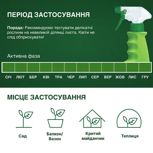 Спрей від хвороб і шкідників COMPO Complete® 2 в 1 500 мл - фото 6