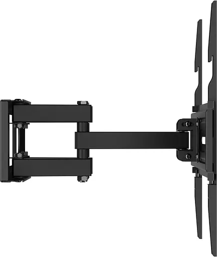 Кронштейн для телевізора AGN AGN70-442P з поворотом/два коліна/32`-70`/40 кг/max.VESA 400x400/Black - фото 4