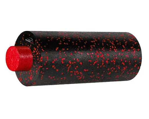 Массажный набор PowerPlay PP_4015 EPP Foam Roller Set 4in1 (2-я роллы + 2-я мячи) Черно-красный (PP_4015_Red) - фото 3