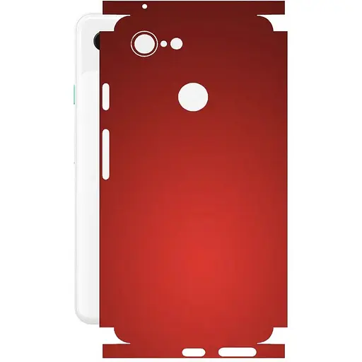 Захисна плівка StatusSKIN для Google Pixel 3 Корпус Вініл червона матова - фото 1