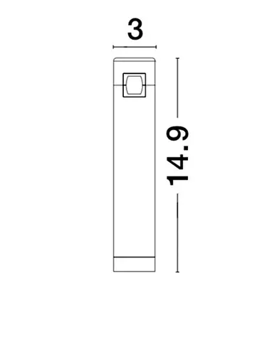 Магнітний світильник Nova Luce BAR 9180561 - фото 3