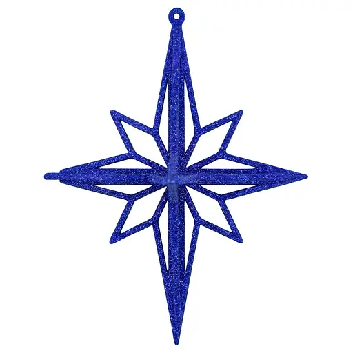 Ялинкова іграшка MIS LT Ромб малий 11х11х14 см синій - фото 1