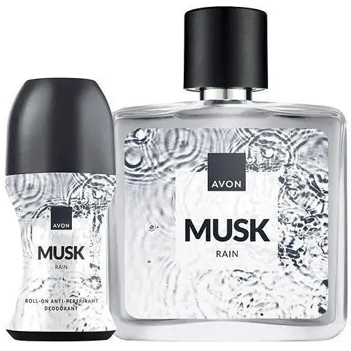 Набір для нього Avon Musk Rain (edp/75ml + deo/50ml ) (494693398) - фото 1