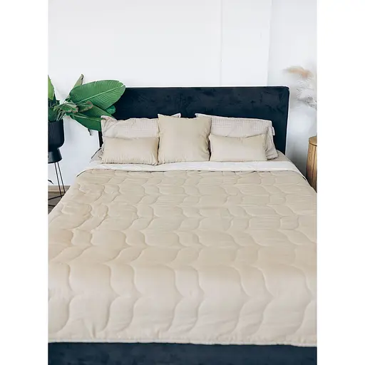 Покривало Sonex Tahiti двостороннє 240х220 см коричнево-бежеве (SO102521) - фото 3