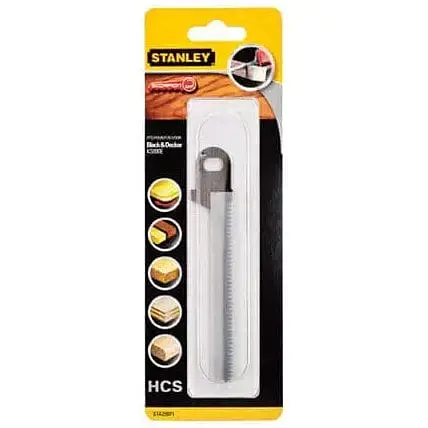 Пильное полотно Stanley HCS продольная/поперечная/фигурная резка L 99 мм WL 80 мм (STA29971)