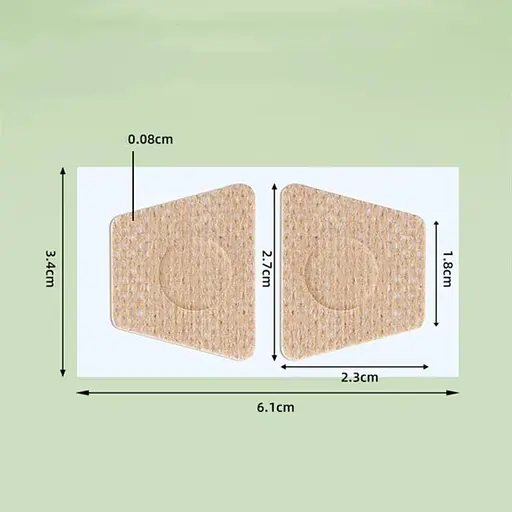 Пластирі від грибка нігтів для відновлення знебарвлених та товстих пластин, 20 шт у наборі - фото 2