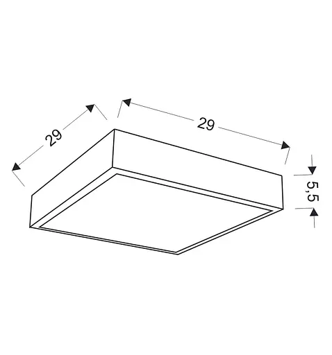Стельовий світильник Candellux 10-06707 Luxan - фото 4