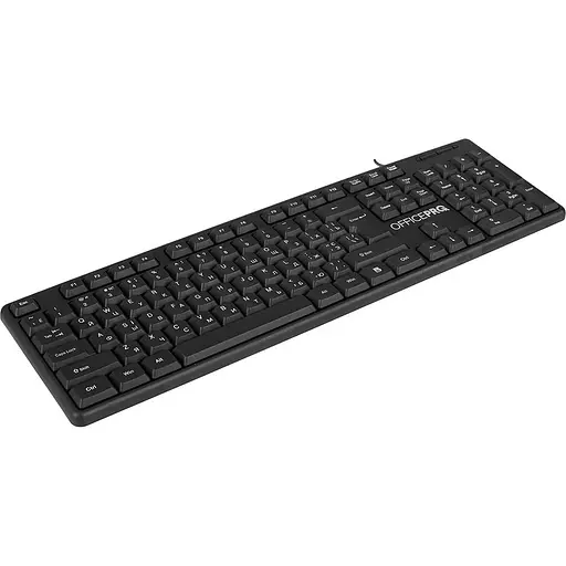 Клавіатура OfficePro SK166 USB Black (SK166) - фото 2