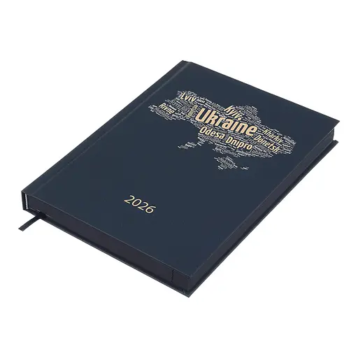 Ежедневник датированный Buromax Power 2026 A5 синий (BM.2157-03) - фото 4
