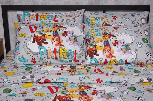 Комплект постельного белья Moon&Star Бязь Gold Люкс Dream Patrol King Size 220x240 наволочки 4х50х70 - фото 2