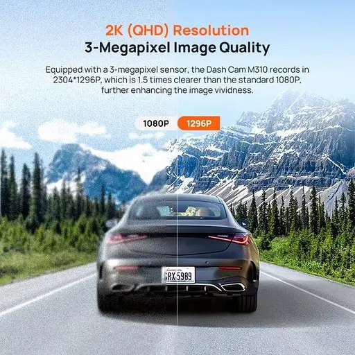 Видеорегистратор Xiaomi 70mai Dash Cam M310 Grey - фото 7