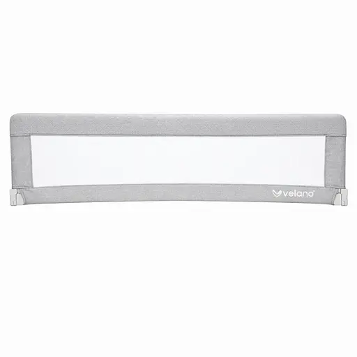 Захисний бортик для ліжка VELANO Wolli, light grey - фото 1