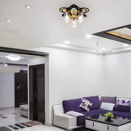 Люстра "космос" на 4 лампочки с подсветкой VALESO V 70057-3 1А-400 - фото 9