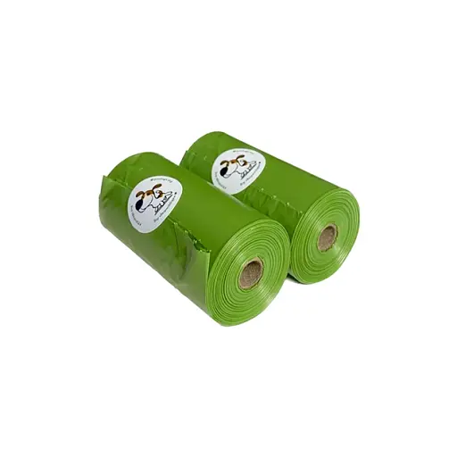 Одноразовые пакеты для уборки за животными Poo Bags с ароматом яблока в рулонах по 120 шт. - фото 2