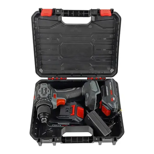 Аккумуляторный шуруповерт Forte CDR-21B (138116) - фото 7