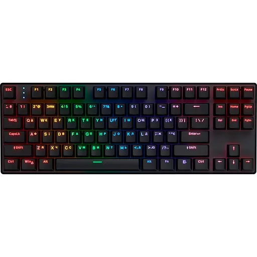 Клавіатура Hator Icefall Mecha TKL Wireless Rainbow Black HTK287UA (133361)