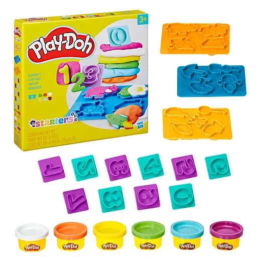 Набор для творчества Hasbro Play-Doh Основы Fundamentals Numbers (E8530_E8533)