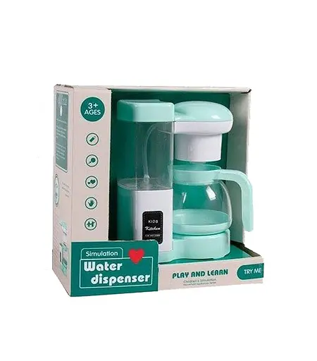 Кавоварка 998-9, підсвітка, функція подачі води, чайник, в коробці (6966375400187) - фото 1