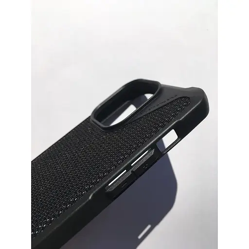 Оригинальный противоударный чехол UAG Metropolis LT MagSafe для iPhone 16 Pro Max Kevlar Black  - фото 8
