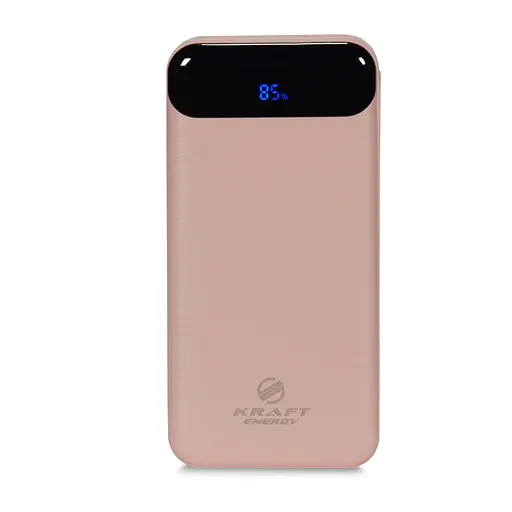 Повербанк 10000mAh Power Bank Kraft KPB-2010FC Pink 22.5W QC3.0 (43-00093)