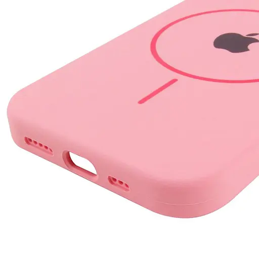 Чохол Epik Silicone Case Full Protective AA with MagSafe для Apple iPhone 11, 6.1 Рожевий/Light pink - фото 5