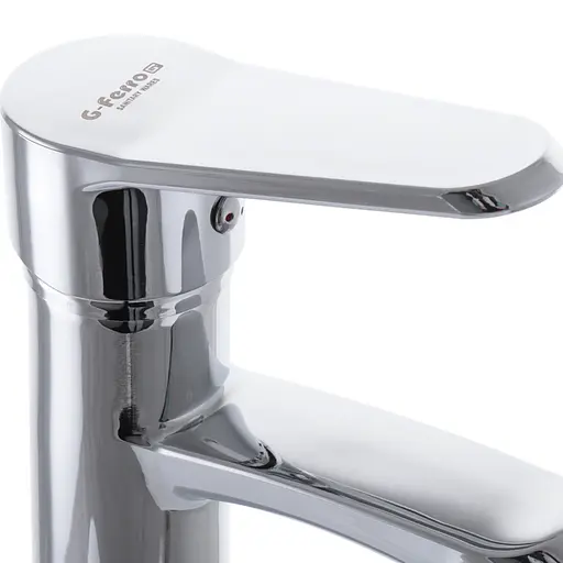 Змішувач для умивальника G-Ferro Mario-001 GF1298 Хром - фото 2
