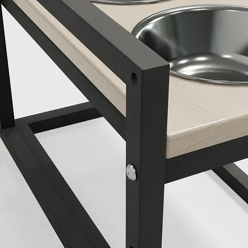 Hollky Flex M — миски на регульованій підставці для середніх собак (2 × 0.85 л) - фото 8