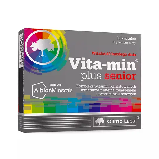 Витамины и минералы Olimp Vita-min Plus Senior 30 капсул