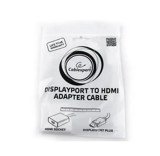 Конвертер-переходник Cablexpert ADPM-HDMIF DisplayPort Male - HDMI Female - фото 2