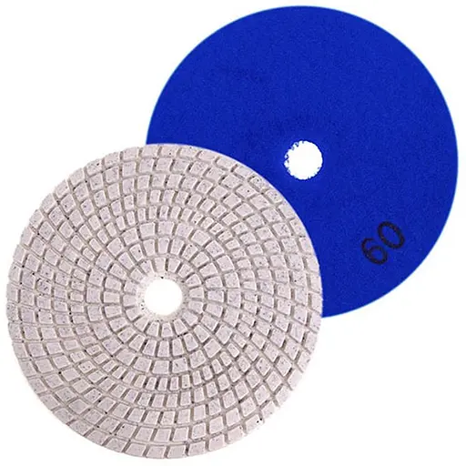 Круг алмазний Alloid Building Tools шліфувальний на липучці 100 мм зерно 60 (DD-100060) - фото 1