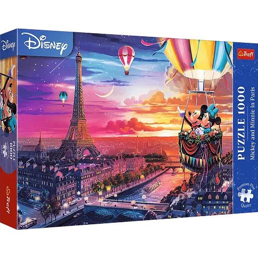 Пазл Міккі та Мінні в Парижі - 1000 шт. TREFL 10917
