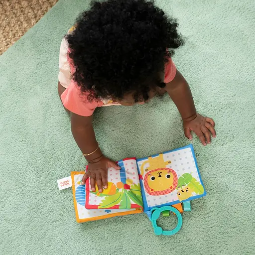 Книжка-іграшка м'яка Bright Starts Safari Buddies розвивальна (17469) - фото 5