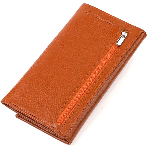 Жіночий шкіряний гаманець Canpellini 17.8х9х1 см acs0025580 - фото 2