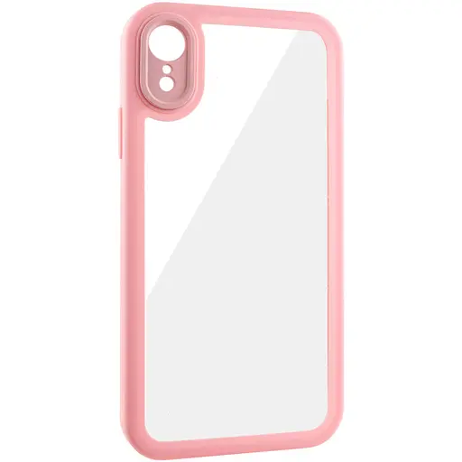 Чохол Epik TPU Transparent + Colour 1,5 mm для Apple iPhone XR 6.1 Pink - фото 2