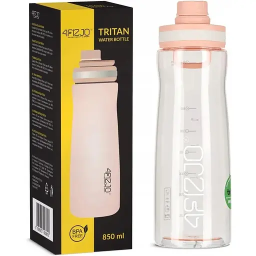 Пляшка для води 4FIZJO спортивна 850 мл Pink (P-5905973403818) - фото 1