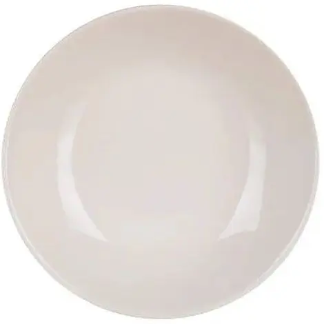 Глибока тарілка 21 cm NAT Ivory