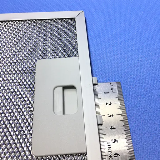 Фильтр алюминиевый (жировой) для кухонной вытяжки Pyramida HBE 60, Pyramida HBE 60 (1100), 205 x 415 мм - фото 9