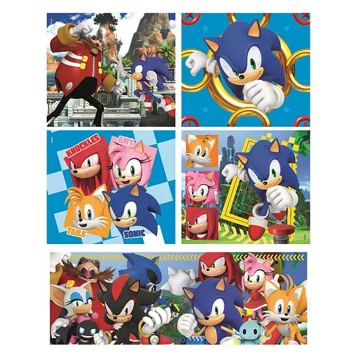  Пазл 10 в 1 Clementoni Sonic (80508) - фото 3