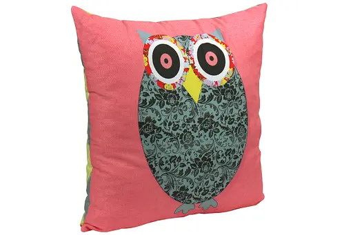 Подушка Руно 50х50 силіконова "Owl Grey" 306_Owl Grey