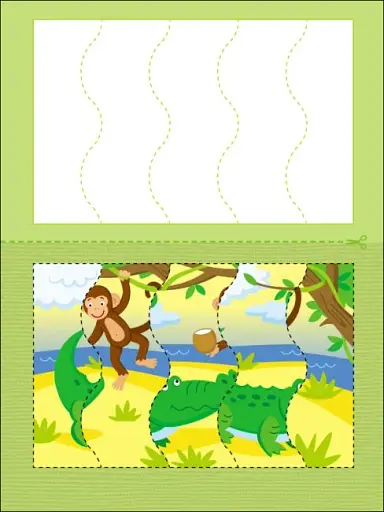 Розвивальні зошити: Пазли-розрізалки. Зоопарк - фото 4