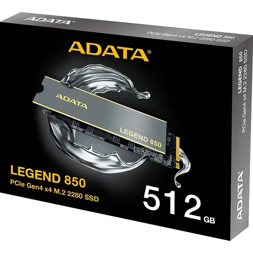 SSD накопитель ADATA Legend 850 512GB (ALEG-850-512GCS) [135467] - фото 7