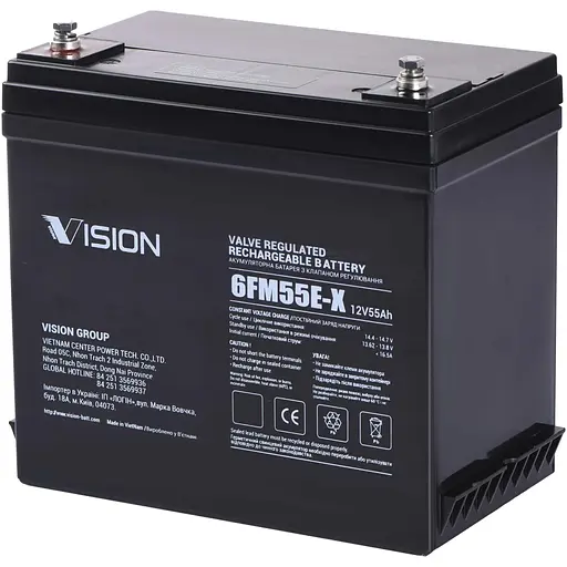 Vision Акумуляторна батарея FM 12V 55Ah
