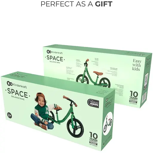 Беговел Kinderkraft Space Light Green (KRSPAC23GRE0000) - фото 2