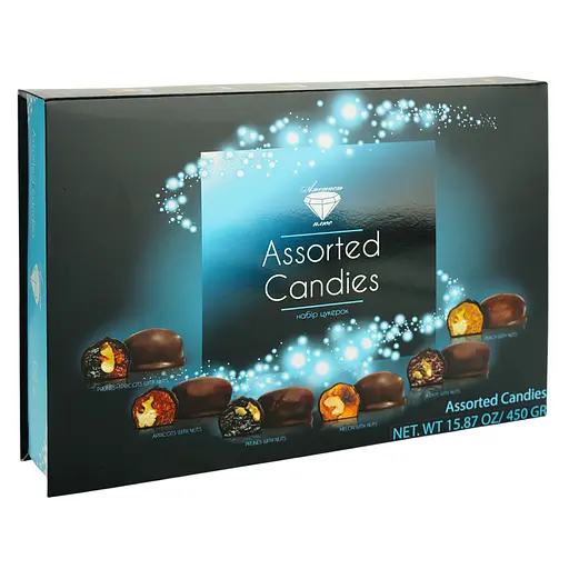 Набор конфет Аметист Плюс "Ассорти" 450 г