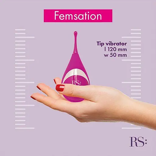 Вібратор для клітора Rianne S Femsation 12 см рожевий - фото 5