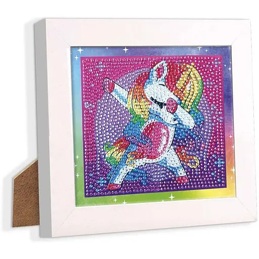 Набір для створення картини Craze Diamondz Єдиноріг в рамці зі стразами (47859) - фото 4