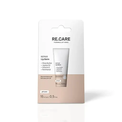 Восстановительный бальзам для губ Repair Lip Balm RE.CARE 15 мл - фото 2